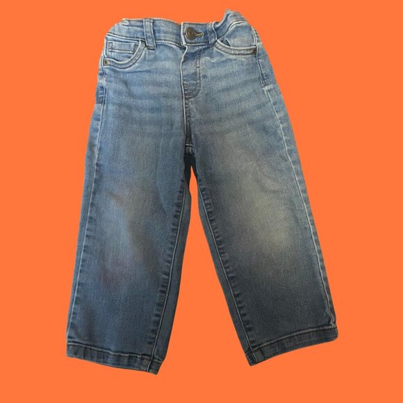 George Toddler Jeans | Classic Blue Denim Pants | Size 3T | Cotton Blend - Picture 2 of 7